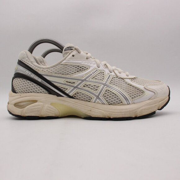Asics GT-2160 Men's Size 7 White Cream Athletic Casual Sneakers 1203A275 - Picture 1 of 10